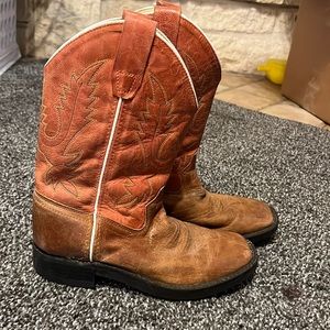 Boys old west boots